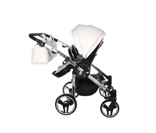 Junama Candy Duo 01 Pink Коляска для двойняшек 2in1