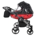 Junama Diamond S-Line Duo 01 Red Коляска для двойняшек 2in1