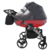 Junama Diamond S-Line Duo 01 Red Коляска для двойняшек 2in1