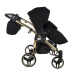 Junama Diamond S-Line Duo 02 Black Gold Dvīņu Ratiņi 2in1