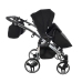 Junama Diamond S-Line Duo 03 Black Grey Dvīņu Ratiņi 2in1