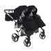 Junama Diamond S-Line Duo 03 Black Grey Коляска для двойняшек 3in1