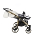 Junama Glow Duo 02 White Gold Dvīņu Ratiņi 2in1