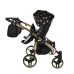 Junama Glow Duo 05 Black Gold Dvīņu Ratiņi 2in1