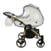 Junama Individual Duo White Gold Коляска для двойняшек 2in1