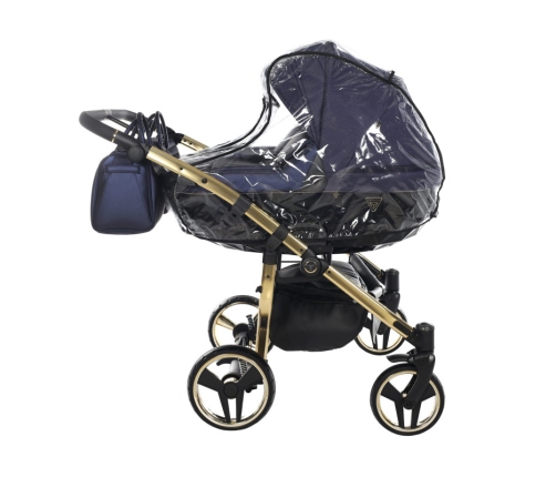 Junama Saphire Duo 01 Navy Blue Dvīņu Ratiņi 2in1