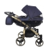 Junama Saphire Duo 01 Navy Blue Dvīņu Ratiņi 2in1