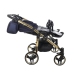 Junama Saphire Duo 01 Navy Blue Dvīņu Ratiņi 2in1