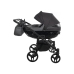 Junama Saphire Duo 02 Black Dvīņu Ratiņi 2in1