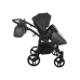 Junama Saphire Duo 02 Black Коляска для двойняшек 2in1