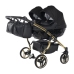 Junama Saphire Duo 03 Black Коляска для двойняшек 2in1