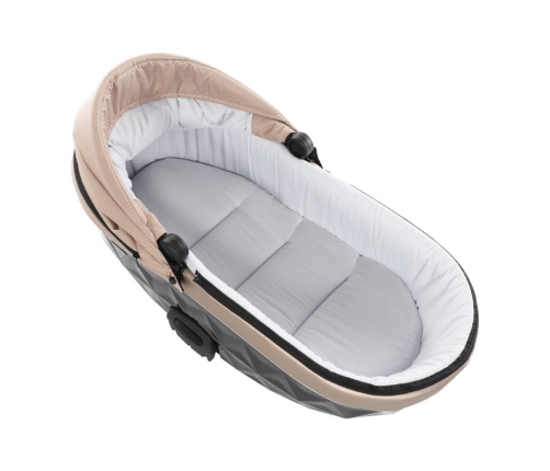 Junama Saphire Duo 06 Beige Коляска для двойняшек 2in1