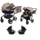 Junama Saphire Duo 06 Beige Коляска для двойняшек 3in1