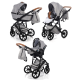 Junama Space 01 Grey Детская Коляска 3in1