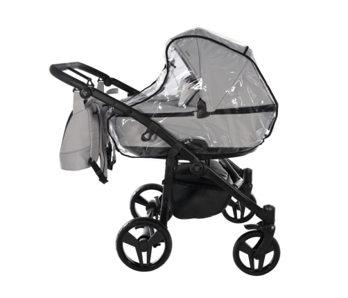 Junama Space Duo 01 Grey Коляска для двойняшек 3in1