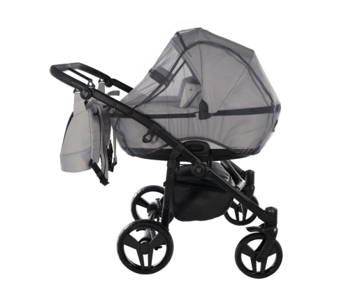 Junama Space Duo 01 Grey Коляска для двойняшек 3in1