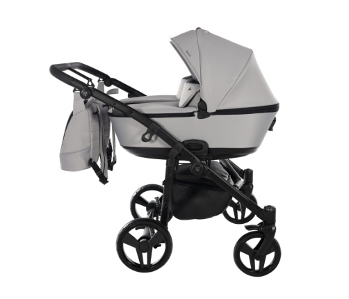 Junama Space Duo 01 Grey Коляска для двойняшек 3in1