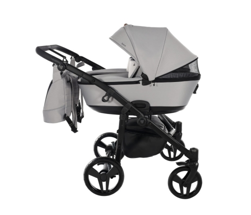 Junama Space Duo 01 Grey Коляска для двойняшек 3in1