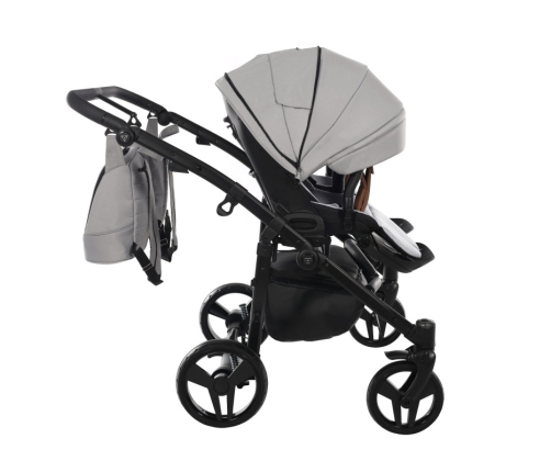 Junama Space Duo 01 Grey Коляска для двойняшек 3in1