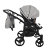 Junama Space Duo 01 Grey Коляска для двойняшек 3in1