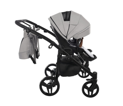 Junama Space Duo 01 Grey Коляска для двойняшек 3in1