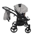 Junama Space Duo 01 Grey Коляска для двойняшек 3in1