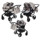 Junama Space Duo 02 Beige Коляска для двойняшек 3in1