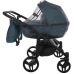 Junama Space Duo 03 Blue Коляска для двойняшек 2in1