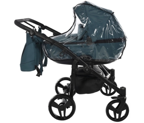 Junama Space Duo 03 Blue Коляска для двойняшек 2in1