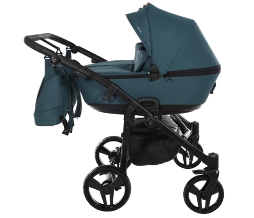 Junama Space Duo 03 Blue Коляска для двойняшек 2in1