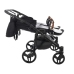 Junama Space Duo 04 Black Коляска для двойняшек 2in1