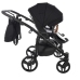 Junama Space Duo 04 Black Коляска для двойняшек 2in1