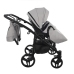 Junama Space Duo 01 Grey Коляска для двойняшек 2in1