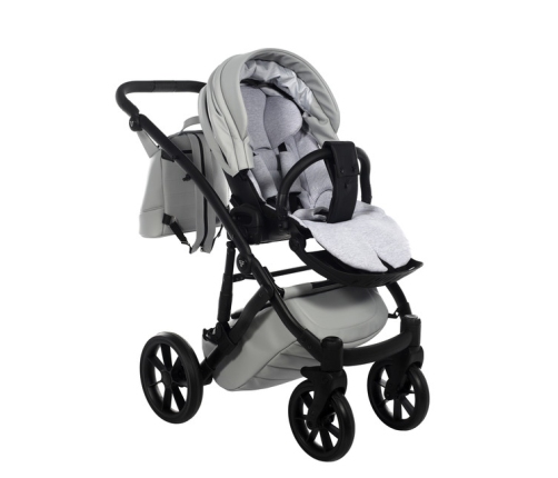 Junama Space Eco 01 Grey Bērnu Ratiņi 2in1