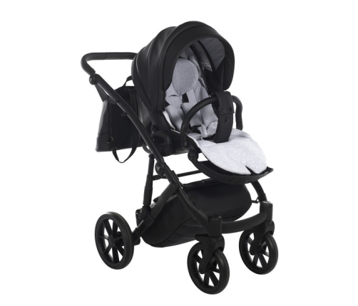 Junama Space Eco 03 Black Bērnu Ratiņi 2in1