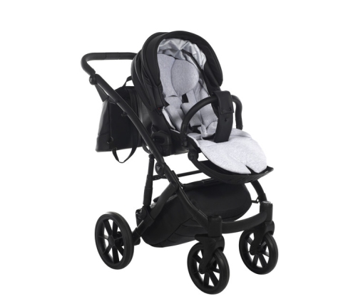 Junama Space Eco 03 Black Bērnu Ratiņi 2in1