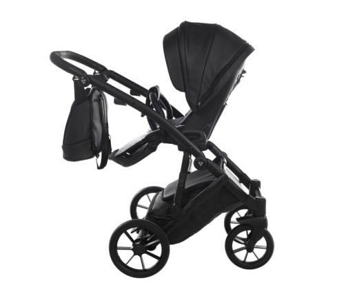 Junama Space Eco 03 Black Bērnu Ratiņi 2in1