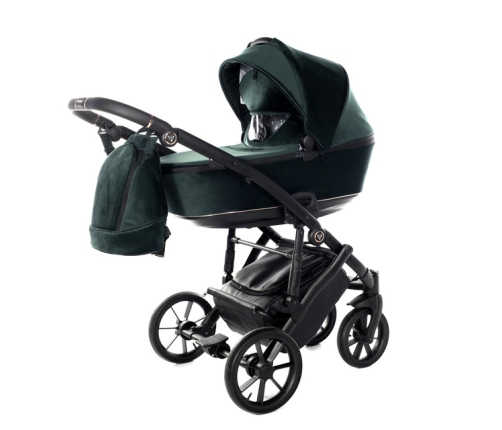 Junama Space Velur 01 Green Детская Коляска 2in1