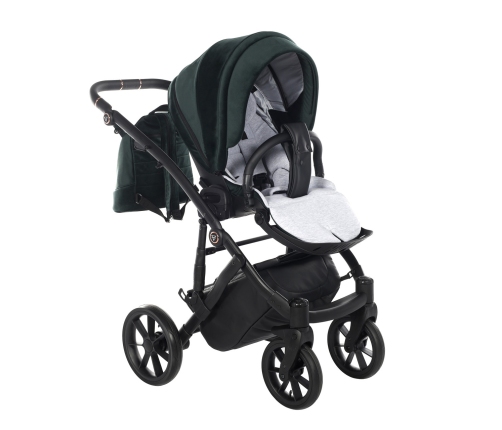 Junama Space Velur 01 Green Детская Коляска 2in1