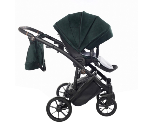 Junama Space Velur 01 Green Детская Коляска 2in1