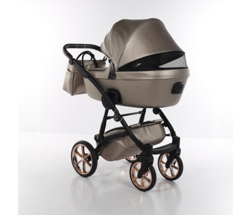 Junama Termo Line Eco 03 Beige Bērnu Ratiņi 3in1