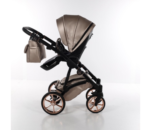 Junama Termo Line Eco 03 Beige Bērnu Ratiņi 3in1