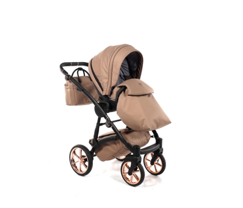 Junama Termo Line Tex 01 Beige Bērnu Ratiņi 2in1