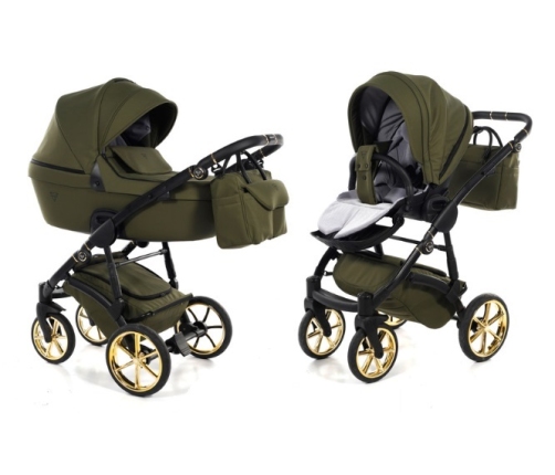 Junama Termo Line Tex 03 Olive Детская Коляска 2in1