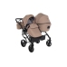 Junama Termo Line Tex Duo 01 Beige Dvīņu Ratiņi 2in1