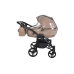 Junama Termo Line Tex Duo 01 Beige Dvīņu Ratiņi 2in1