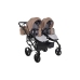 Junama Termo Line Tex Duo 01 Beige Коляска для двойняшек 2in1