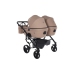 Junama Termo Line Tex Duo 01 Beige Dvīņu Ratiņi 2in1