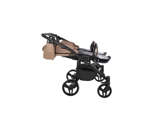 Junama Termo Line Tex Duo 01 Beige Dvīņu Ratiņi 2in1