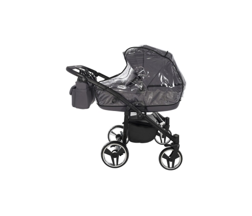 Junama Termo Line Tex Duo 02 Graphite grey Dvīņu Ratiņi 2in1